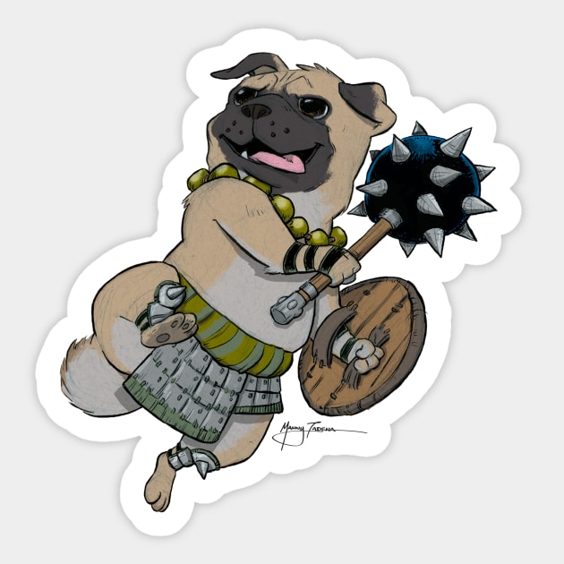 Pugg Sticker by MTadena81